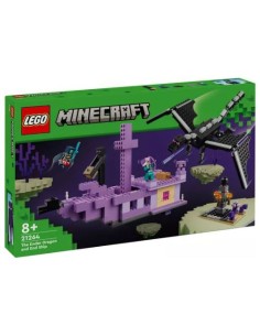 LEGO MINECRAFT LENDERDRAGO E LA NAVE DELLEND 21264