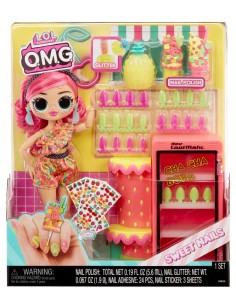 L.O.L. SURPRISE OMG SWEET NAILS- PINKY POPS FRUIT SHOP...
