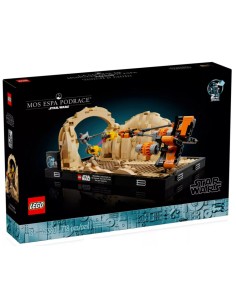 LEGO STAR WARS DIORAMA GARA DEI SGUSCI SU MOS ESPA 75380
