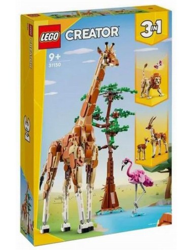 LEGO CREATOR ANIMALI DEL SAFARI 31150