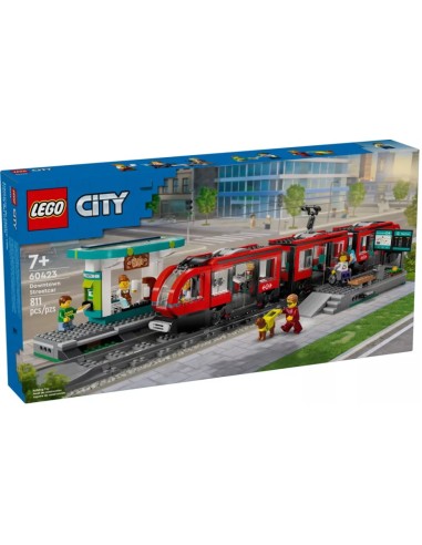 LEGO CITY TRAINS TRAM E FERMATA DEL...