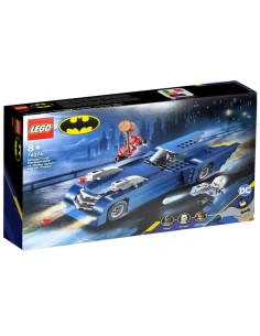LEGO SUPER HEROES DC  BATMAN CON BATMOBILR VS. HARLEY...