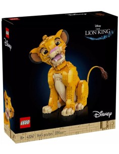LEGO DISNEY CLASSIC GIOVANE SIMBA, RE LEONE 43247