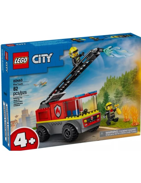 LEGO CITY FIRE AUTOPOMPA CON SCALA 60463