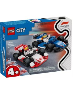 LEGO CITY MONOPOSTO WILLIAMS RACING E HAAS F1 60464