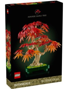 LEGO BOTANICALS BONSAI DI ACERO ROSSO GIAPPONESE 10348