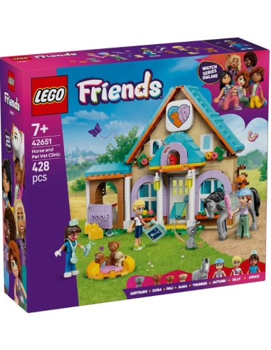 LEGO FRIENDS CAVALLO E CLINICA...