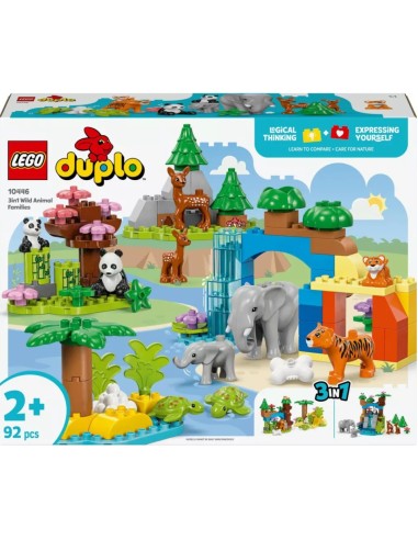 LEGO DUPLO TOWN FAMIGLIE DI ANIMALI 3...