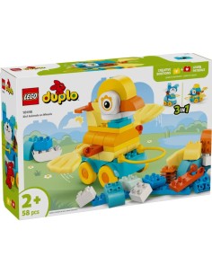 LEGO DUPLO TOWN ANIMALI SU RUOTE 3 IN 1 10448