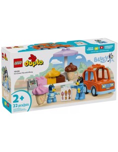 LEGO DUPLO BLUEY VISITA ALLA GELATERIA DI BLUEY 10458