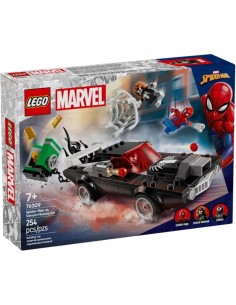 LEGO SUPER HEROES MARVEL SPIDER-MAN CONTRO MUSCLE CAR DI...