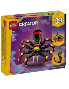 LEGO  CREATOR ANIMALI SELVATICI RAGNO TRASFORMISTA 31159
