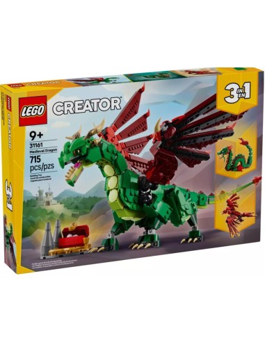 LEGO  CREATOR DRAGO MEDIEVALE 31161