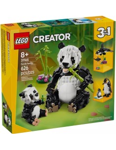 LEGO  CREATOR FAMIGLIE DI ANIMALI PANDA 31165