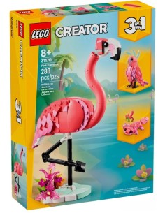 LEGO  CREATOR ANIMALI SELVATICI FENICOTTERO ROSA 31170