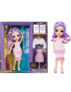RAINBOW HIGH FANTASTIC FASHION DOLL- PURPLE 587385