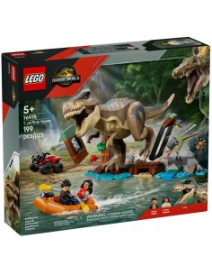 LEGO JURASSIC WORLD FUGA SUL FIUME DAL T.REX  76975