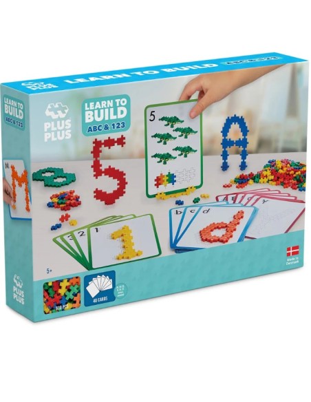 PLUS PLUS LEARN TO BUILD ABC  123 PLU3909