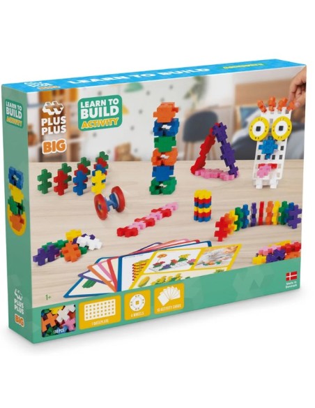 PLUS PLUS LEARN TO BUILD BIG ACTIVITY SET PLU3448