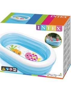 PISCINA BABY OVALE 163x107x46 57842