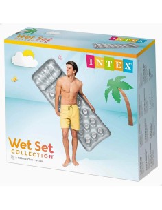 MATERASSINO 18 BUCHI GREY CM.188X71 58894EU