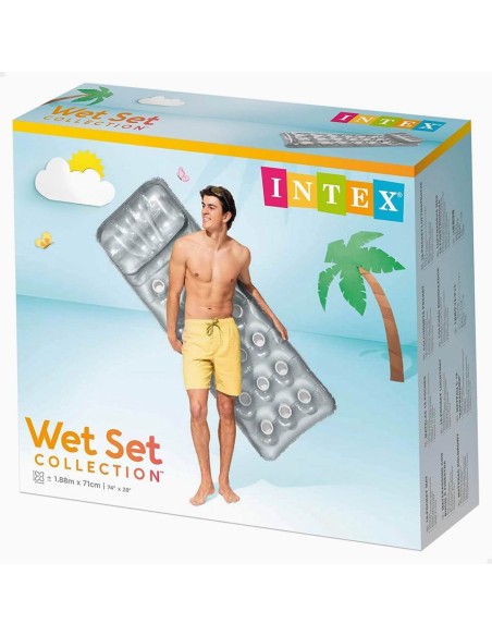 MATERASSINO 18 BUCHI GREY CM.188X71 58894EU