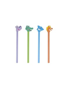 TUBO AQUA CON TESTE ANIMALI 32113