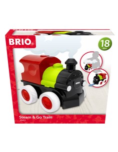 BRIO TRENO A VAPORE SPINGI E VAI 30411