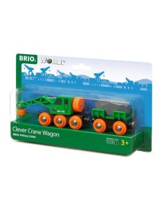 BRIO VAGONE CON GRU 33698