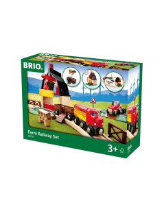 BRIO SET FERROVIA DELLA FATTORIA 33719