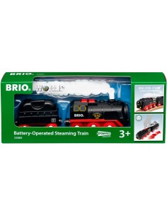 BRIO TRENO VAPORE A BATTERIA 33884