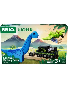 BRIO TRENINO CON DINOSAURI ALIMENTATO A BATTERIA  36096