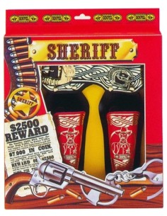 CINTURONE SHERIFF DOPPIO 00222