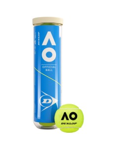 TUBO 4 PALLE AUSTRALIAN OPEN DUNLOP HW18