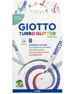 GIOTTO 8 PENNARELLI GLITTER 426300
