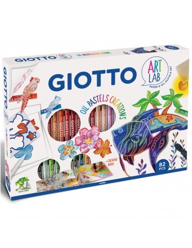 GIOTTO ART LAB OIL PASTELS 581700