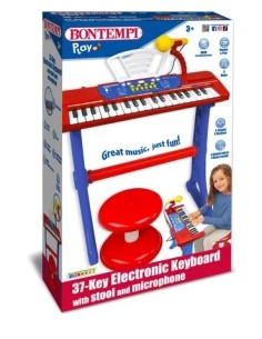 TASTIERA 37 TASTI  CON GAMBE, MICROFONO E SGABELLO 133720