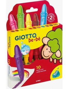 ASTUCCIO 10 CERA GIOTTO BEBE 477900