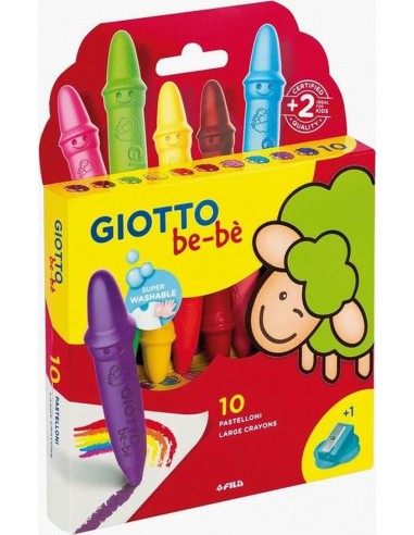 ASTUCCIO 10 CERA GIOTTO BEBE 477900