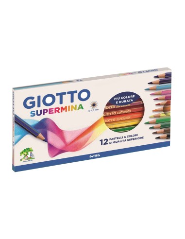 ASTUCCIO 12 PASTELLI SUPERMINA 23570