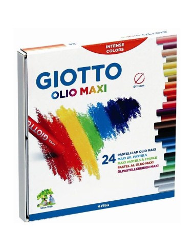 GIOTTO OLIO 24 COLORI  293100