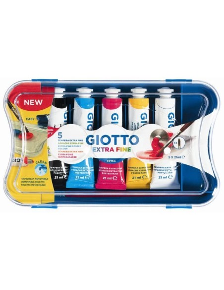 TEMPERA GIOTTO 5 TUBI 21 ML  327100