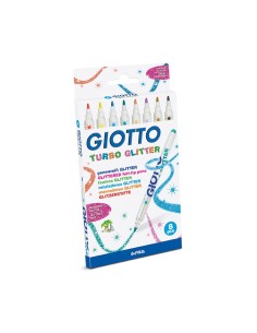 ASTUCCIO 8 PENNARELLI  GIOTTO TURBO GLITTER 425800