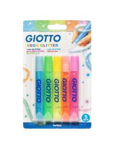 GIOTTO COLLA NEON GLITTER 545300