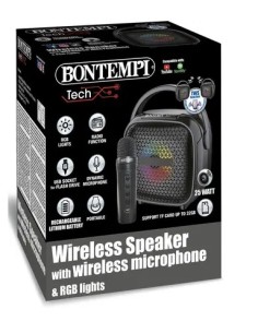 CASSA WIRELESS CON MICROFONO 49 1001