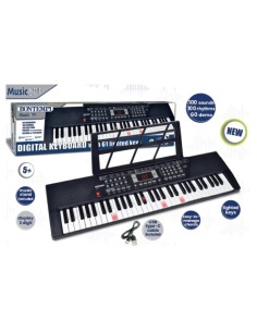 TASTIERA DIGITALE 61 TASTI 16 6111