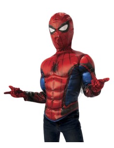 COSTUME SPIDERMANTOP MUSCOLOSO C/ACCESSORI  8-10 ANNI 40321