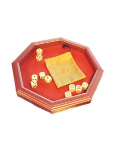 PISTA ROSSA PER DADI CON DADI DELUXE 808152