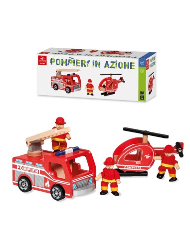 CAMION POMPIERI IN AZIONE 53960