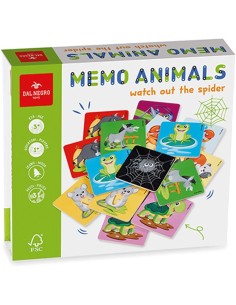 MEMO ANIMALS-WATCH OUT THE SPIDER 54106